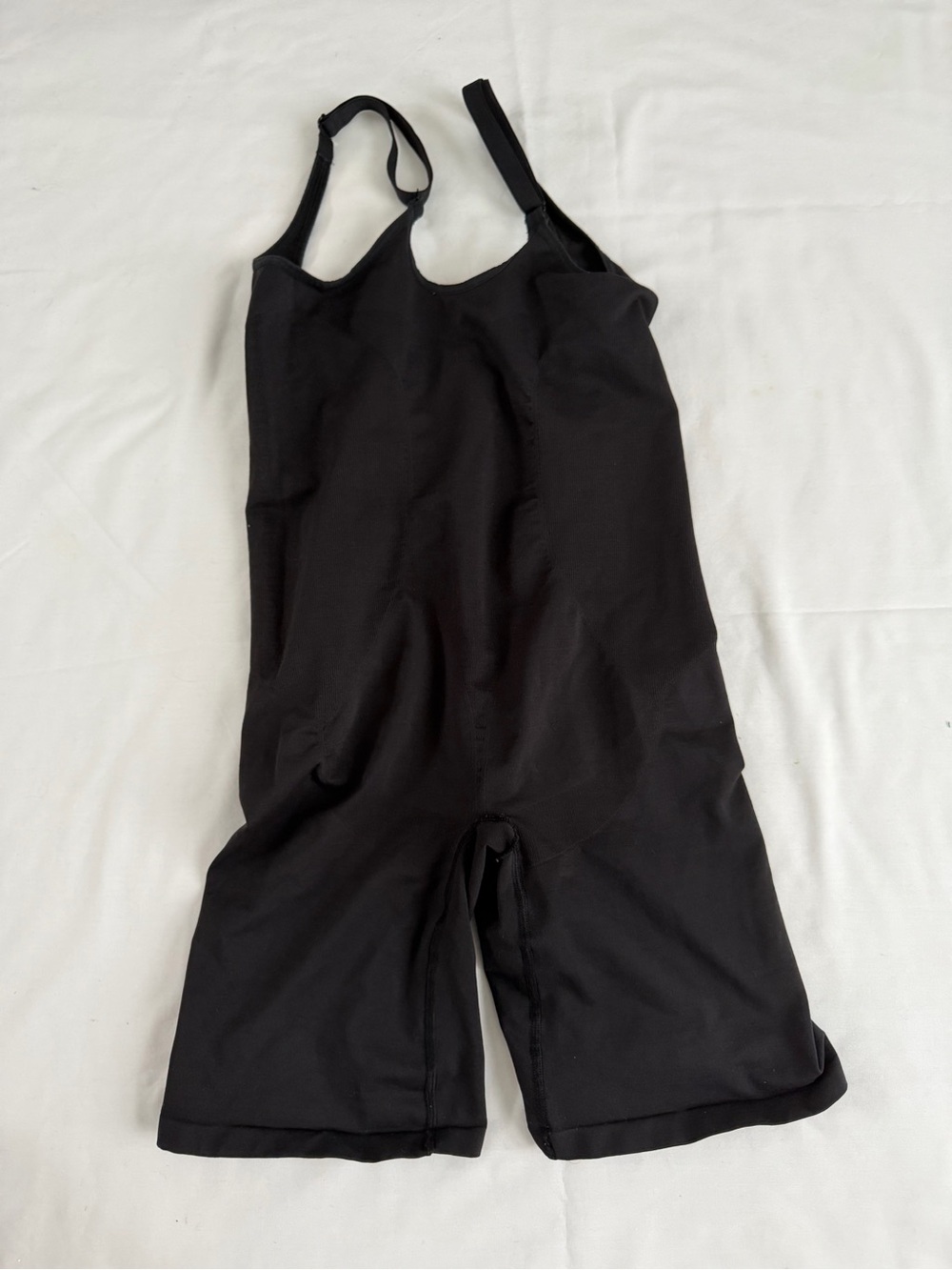 Black Shapewear Romper Bodysuit